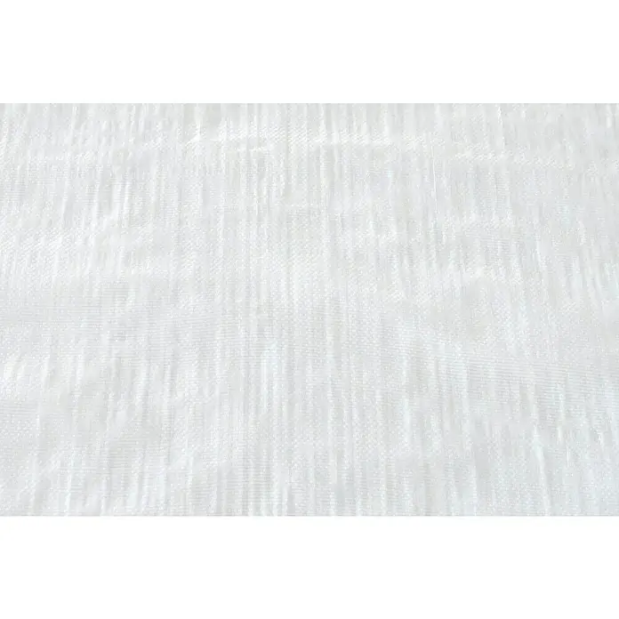 Faura Tejido contra malas hierbas - 10 x 1,25 m, Blanco - Fondo texturizado con un delicado patrón de tejido en blanco brillante para diversas aplicaciones de diseño.