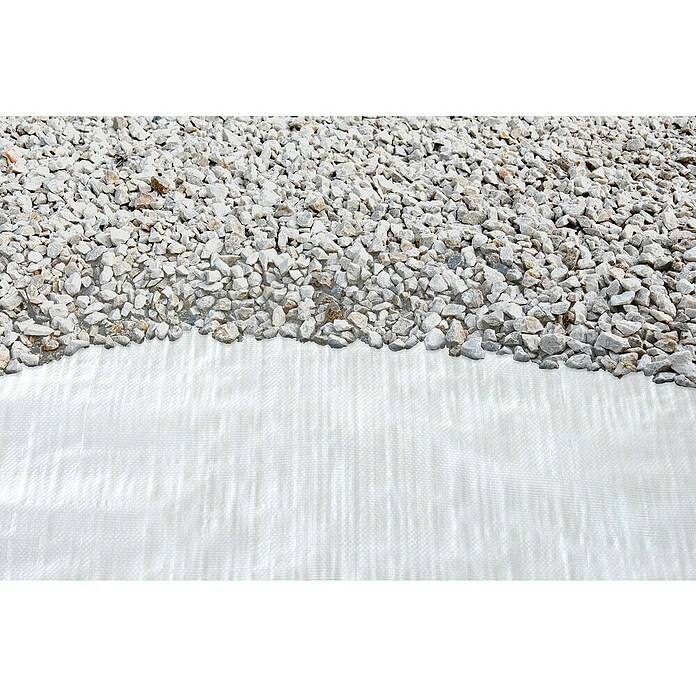 Faura Tejido contra malas hierbas (10 x 1,25 m, Blanco) | BAUHAUS