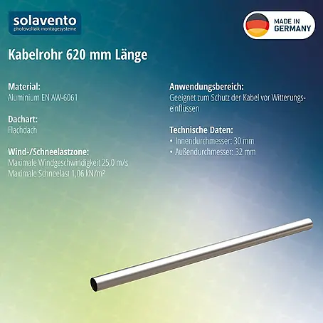 Solavento  Kabelschutzrohr
