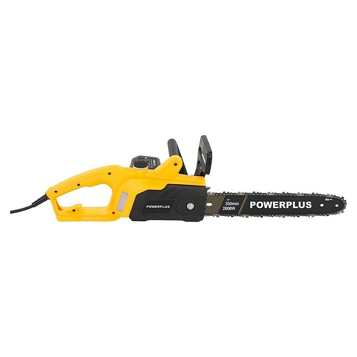 PowerPlus Motosierra eléctrica POWEG10020 (2.000 W, Longitud de la cuchilla: 35 cm, Grosor de rama máx.: 35 cm) | BAUHAUS