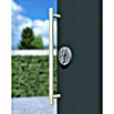 Bertilo Gartenschrank HPL Terrace (Außenmaß inkl. Dachüberstand (B x T): 75 x 155 cm, Holz, Anthrazit, Firsthöhe: 193 cm) | BAUHAUS
