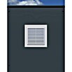Bertilo Gartenschrank HPL Terrace (Außenmaß inkl. Dachüberstand (B x T): 75 x 155 cm, Holz, Anthrazit, Firsthöhe: 193 cm) | BAUHAUS