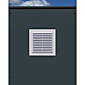 Bertilo Gartenschrank HPL Terrace (Außenmaß inkl. Dachüberstand (B x T): 75 x 155 cm, Holz, Anthrazit) | BAUHAUS