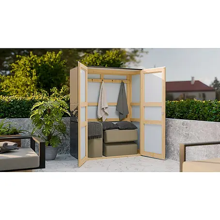 Bertilo  Gartenschrank HPL Terrace