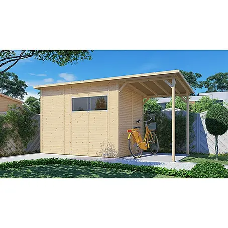 Bertilo  Gerätehaus Pent Modern Plus