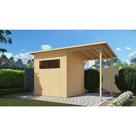 Bertilo  Gerätehaus Pent Modern Plus