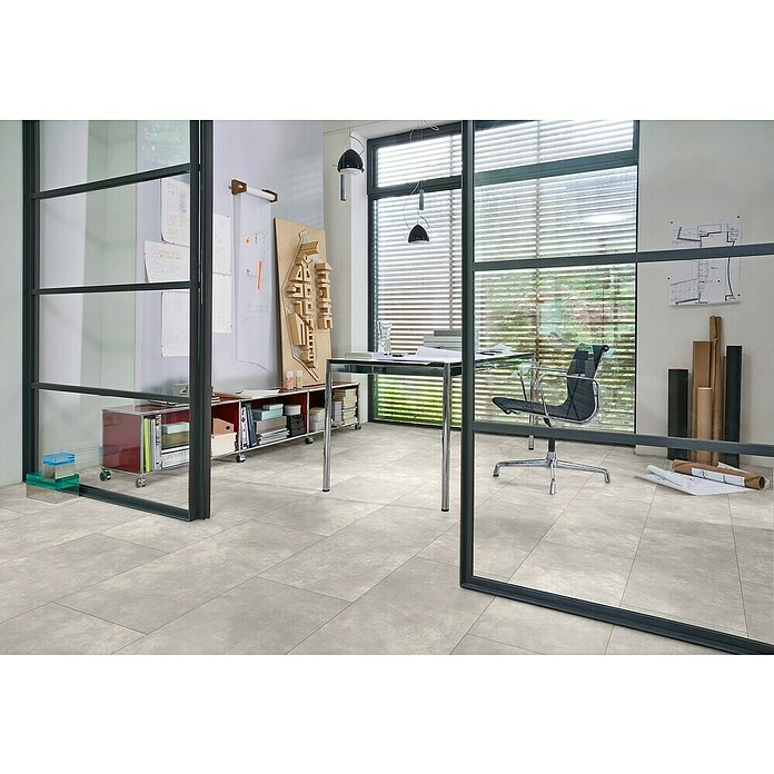 Parador Designboden Modular One (Beton Hellgrau, Fliese, 853 x 400 x 8 mm) | BAUHAUS
