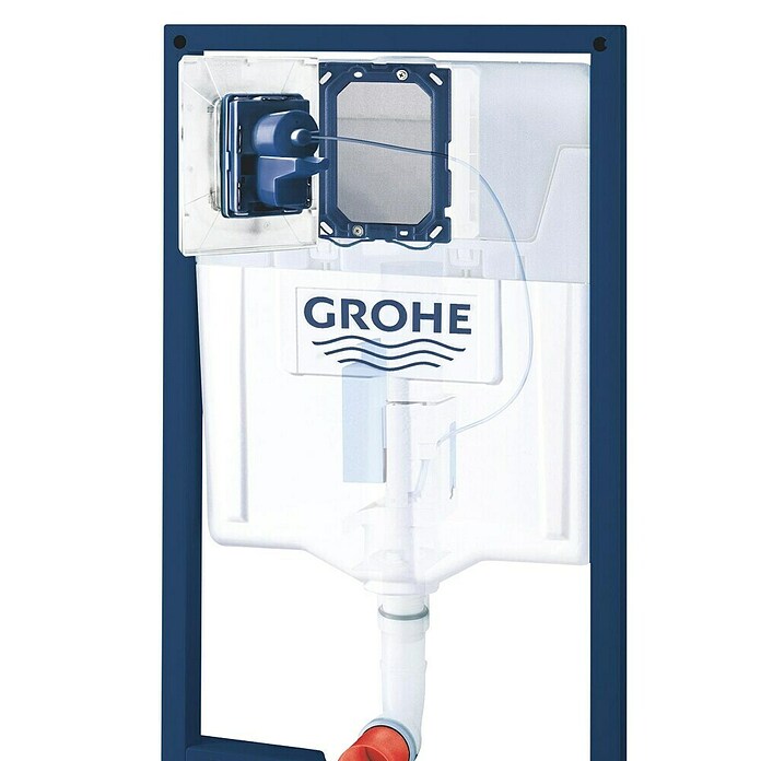 Grohe Bedieningsplaat Skate Cosmopolitan (Chroom, 2 spoelwaterhoeveelheid)