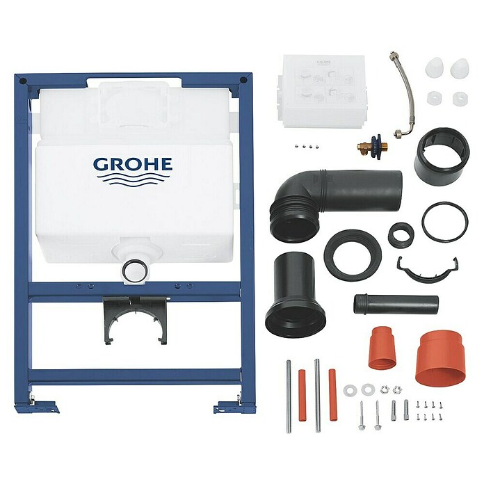 Grohe Rapid SL WC-Vorwandelement (16,5 x 50 x 82 cm, Pulverbeschichtet)