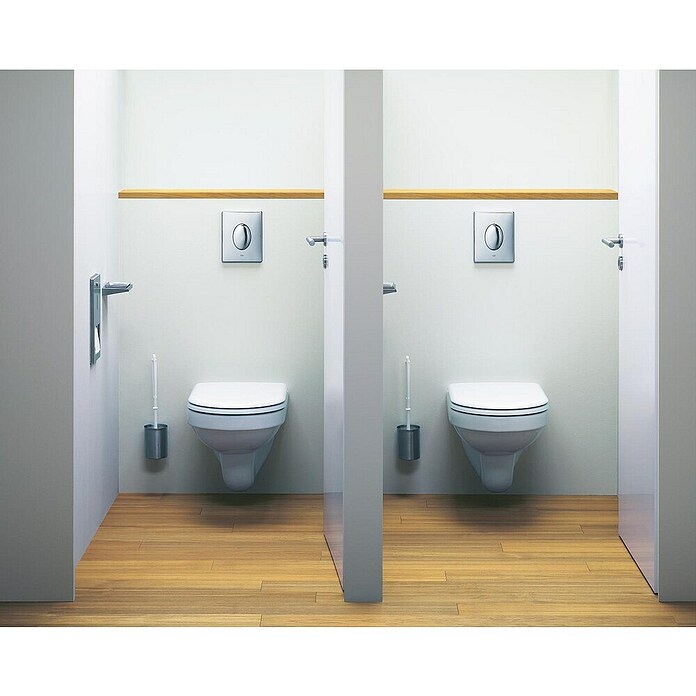 Grohe Bedieningsplaat (Chroom, 1 spoelwaterhoeveelheid, Verticale montage)