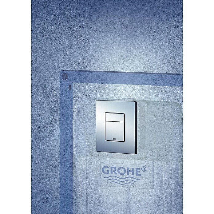 Grohe Bedieningsplaat Skate Cosmopolitan (Chroom, 2 spoelwaterhoeveelheid)