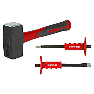 Herkules Hammer- & Meißel-Set (3 -tlg.)