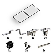 Solavento Befestigungs-Set (Passend für: 2 Solarmodule, Witterungsbeständig, Geeignet für: Flachdach, Gesamtstückzahl: 17 Stk.) | BAUHAUS