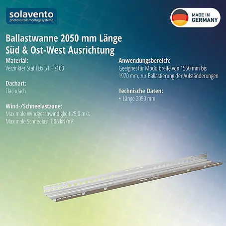 Solavento  Ballastschale
