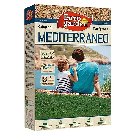 Euro Garden  Semillas de césped mediterráneo