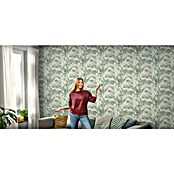 Tesa Rasch Strukturtapete Cuba Blatt (Selbstklebend, Grün, Floral, 6 x 0,53 m) | BAUHAUS