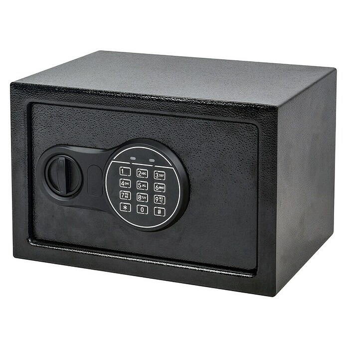 Möbeltresor Security Box 65 (L x B x H: 31 x 20 x 20 cm, Elektronisches Zahlenschloss, Schwarz) | BAUHAUS