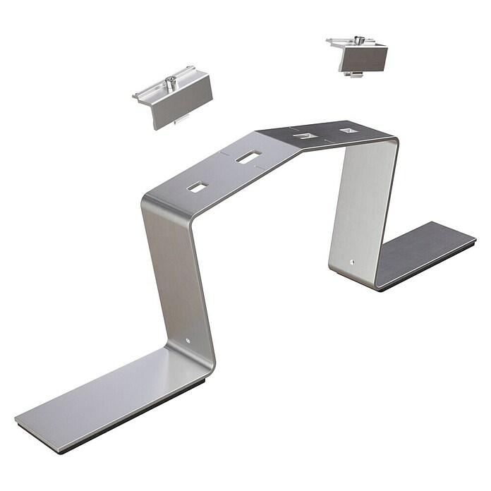 Solavento Endklemme (Aluminium, Geeignet für: Flachdach) | BAUHAUS