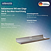 Solavento Ballastschale (Länge: 84 cm, Geeignet für: Flachdach) | BAUHAUS