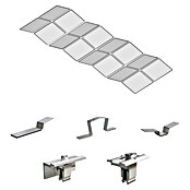 Solavento Befestigungs-Set (Passend für: 16 Solarmodule, Witterungsbeständig, Geeignet für: Flachdach, Gesamtstückzahl: 91 Stk.) | BAUHAUS