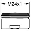 Grohe Strahlregler (M24, Durchflussmenge: 5,7 l/min, Verchromt) | BAUHAUS
