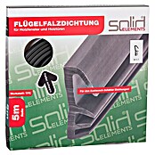 Solid Elements Fensterdichtung (Schwarz, 5 m, Passend für: Holzfenster und -türen) | BAUHAUS