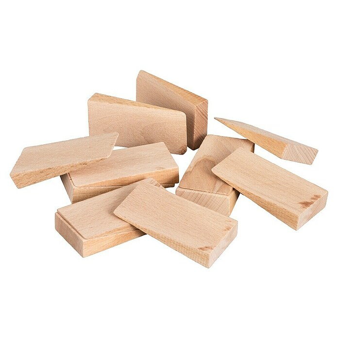 Happyyami 10er Set Holzkeile - Für Hammergriff Reparatur & Werkzeugwartung