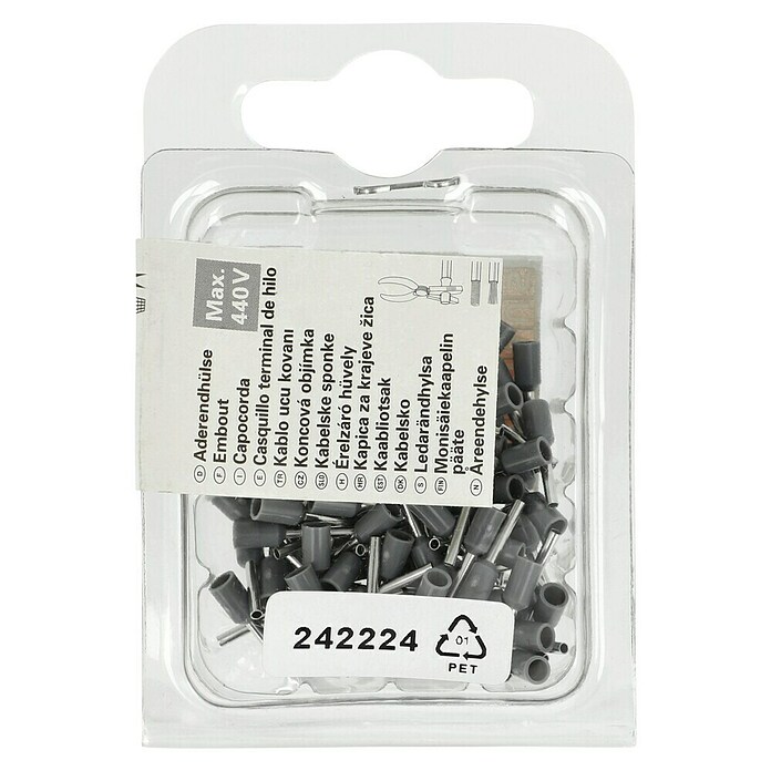 Voltomat Aderendhülse (0,75 mm² x 8 mm, 100 Stk.)