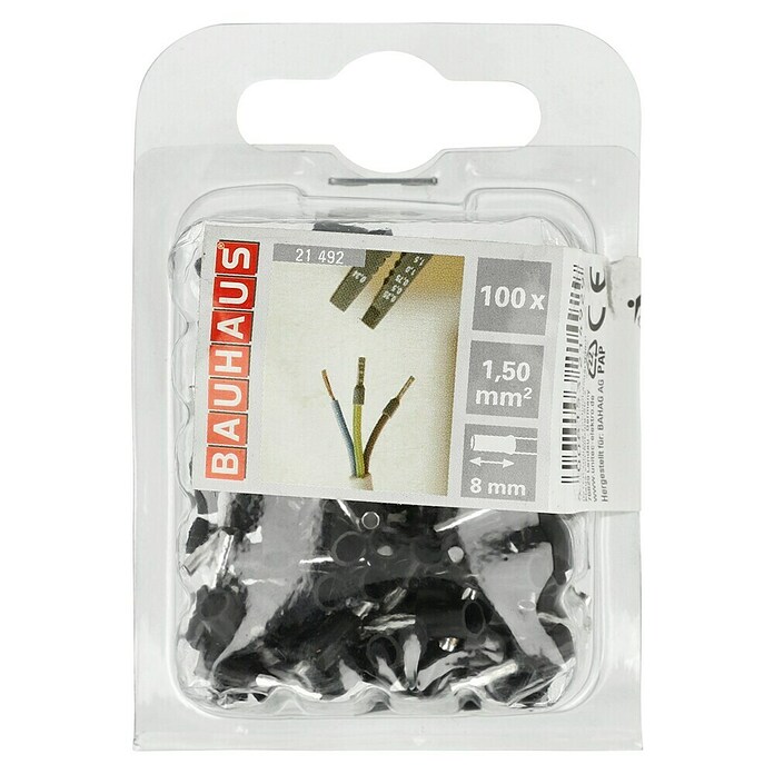 Voltomat Puntera hueca (1,5 mm² x 8 mm, 100 uds.)