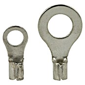 Terminal redondo para cable (4 uds., Plateado)