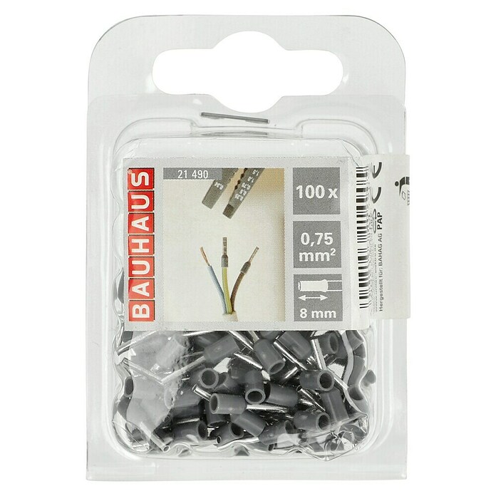 Voltomat Puntera hueca (0,75 mm² x 8 mm, 100 uds.)