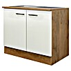 Flex-Well Avila Spülenunterschrank (B x T x H: 100 x 60 x 85 cm, Magnolia matt) | BAUHAUS