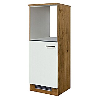 Flex-Well Avila Kühlumbauschrank (B x T x H: 60 x 57 x 168,5 cm, Magnolia matt)