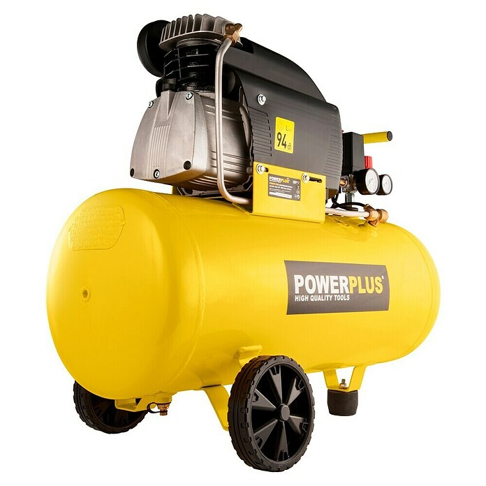PowerPlus Compresor POWX1760 (1.500 W, Presión máx.: 8 bar, 50 l, Lubricación: Sin) | BAUHAUS