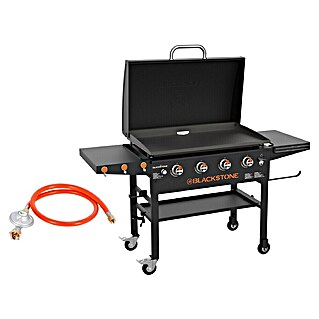 Blackstone Plancha-Grill 36 (Grillfläche (B x T): 91 x 55 cm, 17,5 kW, Anzahl Brenner: 4 Stk., Inkl. Gasschlauch & Druckminderer)