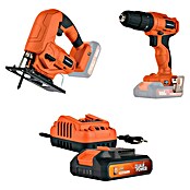 PowerPlus Juego de máquinas POWDPO3000 (20 V, 1 batería, 2 Ah, 4 pzs.) | BAUHAUS