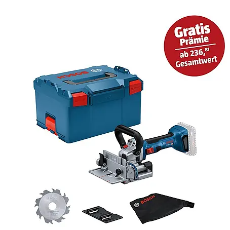 Bosch Professional AMPShare 18V Akku-Flachdübelfräse GFF 18V-22