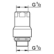 Grohe Rohrbelüfter (½″, Chrom) | BAUHAUS
