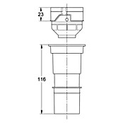 Grohe Adapter (Passend für: Elemente mit Grohe Spülkasten GD 2)