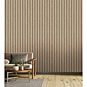 Tesa Rasch Strukturtapete Akustikpaneel-Optik (Selbstklebend, Braunbeige, Holzoptik, 6 x 0,53 m) | BAUHAUS