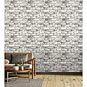 Tesa Rasch Strukturtapete Clayton Backstein (Selbstklebend, Grau, Steinoptik, 6 x 0,53 m) | BAUHAUS