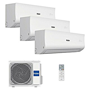Haier Aire acondicionado Inverter Tide-R 3x1 (11.500 BTU/h, 11.500 BTU/h, Espacios hasta 20 + 20 + 30 m²)