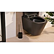 Venus Milano WC-Bürstengarnitur (Schwarz, Kunststoff)