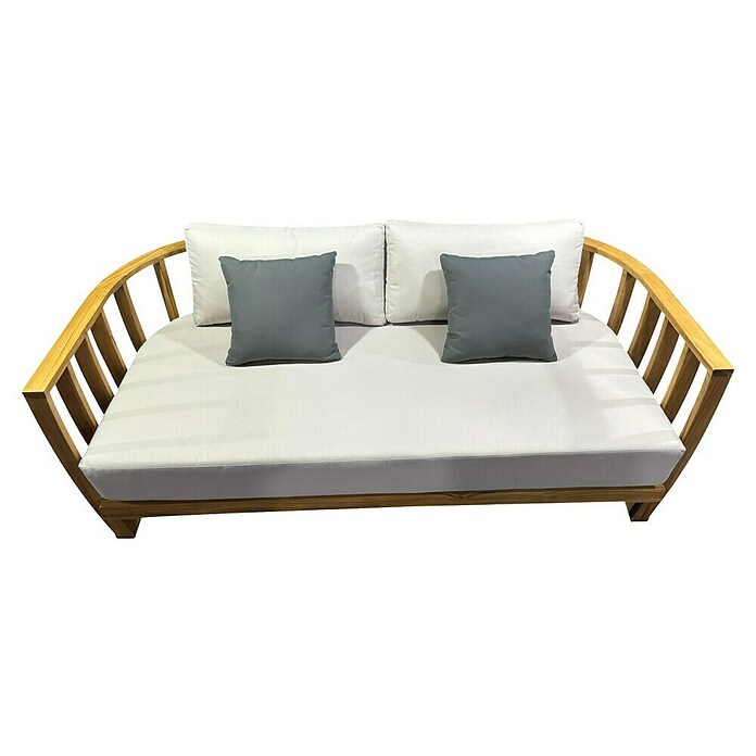 Sunfun Komplet lounge pohištva Bali  (4 -del., Tikov les) | 8303 - Loungeset | ICAE - Sommermöbel Loungemöbel | ICA - Sommermöbel | IC - Freizeit im Garten | I - Stadtgarten | BAUHAUS