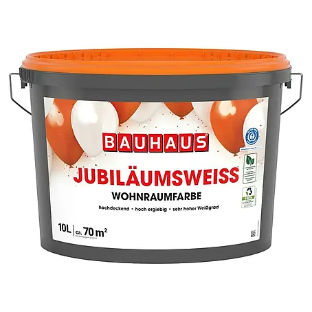 BAUHAUS  Wandfarbe Jubiläumsweiß