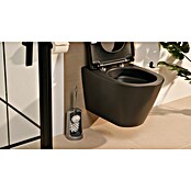 Poseidon WC-Bürstengarnitur Kuba Lux (Silber, Kunststoff)
