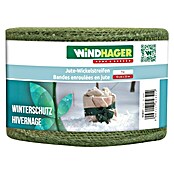 Windhager Jute-Gewebematte Wickelstreifen (L x B: 25 m x 10 cm, Grün)