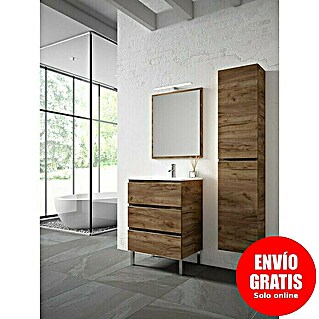 Mueble de lavabo Celia (45 x 60 x 85 cm, Tabaco)