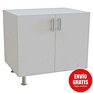 Top Element B Armario bajo (L x An x Al: 58 x 80 x 70 cm, Blanco)