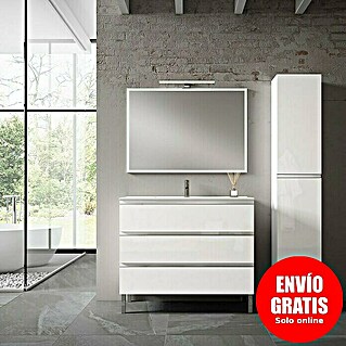 Mueble de lavabo Celia (45 x 100 x 85 cm, Blanco)